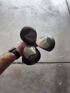 ProTactic Titanium Alloy Oversize Golf Club Set (3, 5, and Driver)